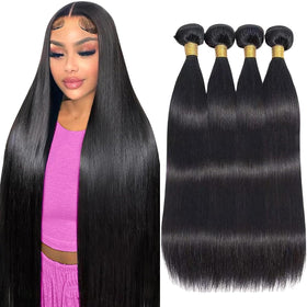 Happy Skio straight bundles 20 inch blend for natural length and shine