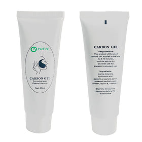 HAPYONLFU carbon peel cream on face for smoother skin