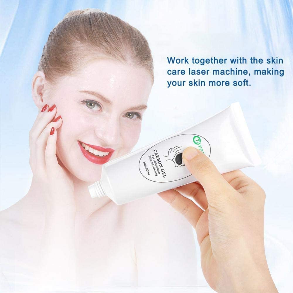 HAPYONLFU nano-activated-carbon gel close-up for deep cleansing