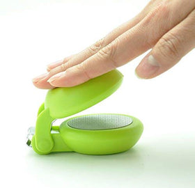 HARAC accessible nail file provides easier one-handed filing.