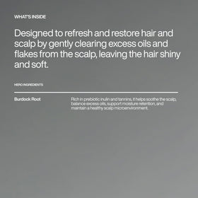 Harklinikken Stabilizing Scalp Shampoo wet hair after wash for shine and fullness