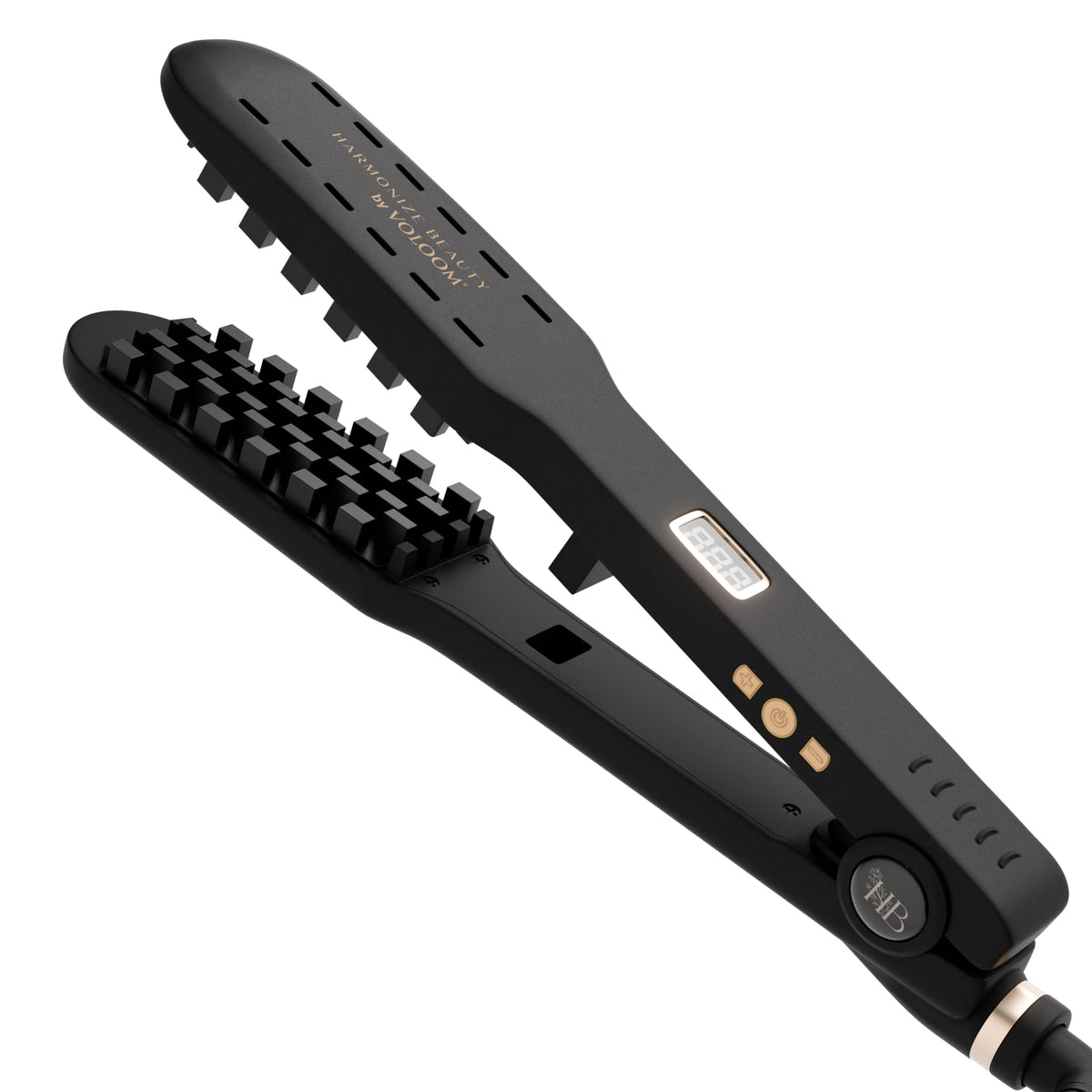 Harmonize Beauty VOLOOM crimper ready to add instant volume to fine hair.