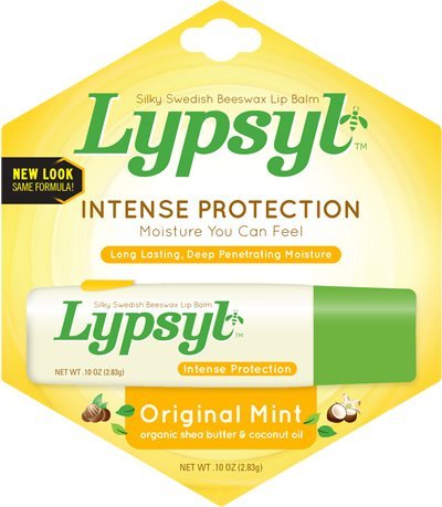 Harmony LypSyl Original Mint Lip Balm compact tube with one-hand slider for daily hydration