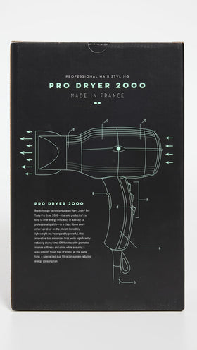 Harry Josh Pro Tools Pro Dryer 2000 cold shot button for finishing touches.