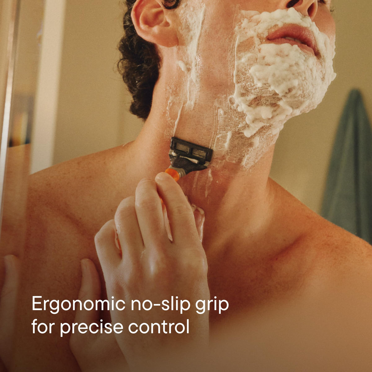 Harry's German-engineered blades provide consistent shaving performance.