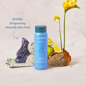 Harry's Creamy lather in bottle ready for daily shower use