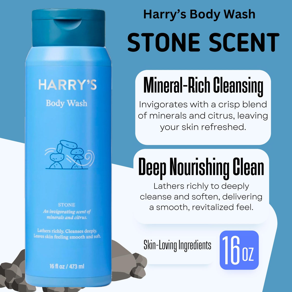 Harry's Redwood bottle showing long-lasting masculine scent for the day