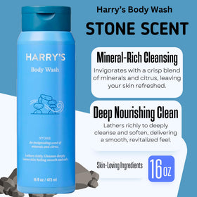 Harry's Redwood bottle showing long-lasting masculine scent for the day