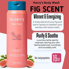 Harry's Shiso bottle highlights skin-friendly sulfate-free cleansing
