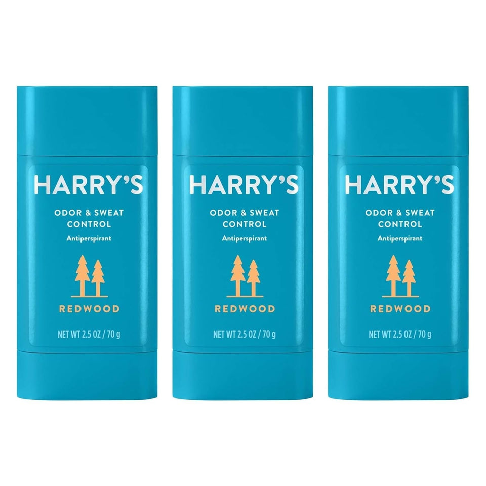 Harry's Redwood antiperspirant stick offers 24-hour protection.