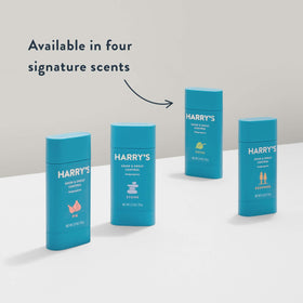 Harry's Stone Scent gift-pack ready three-in-one deodorant set