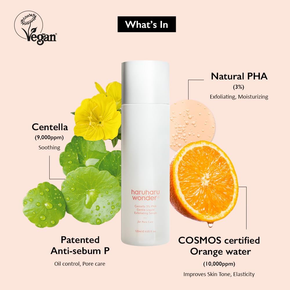 HARUHARU Wonder orange-fruit-water glow hinting at bright, radiant look.