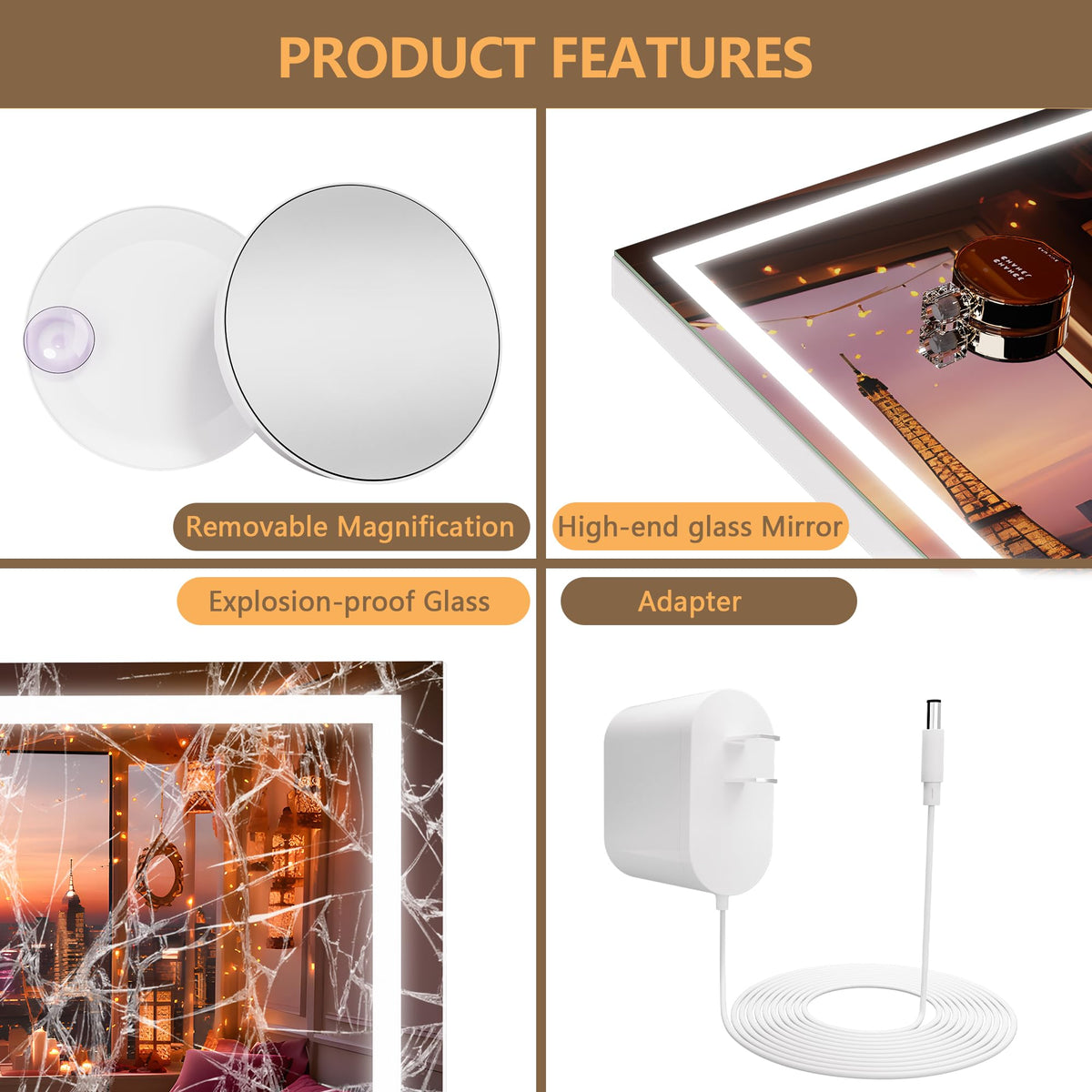Hasipu dimmable three-color lighting for customizable brightness during routines