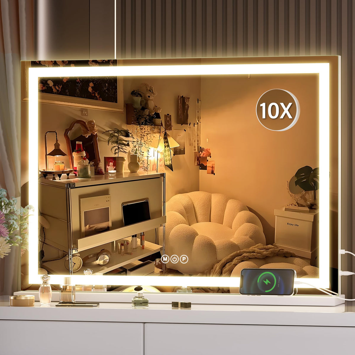 Hasipu bright LED light strip provides clear, even illumination