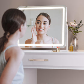 Hasipu vanity mirror memory function recalls preferred brightness