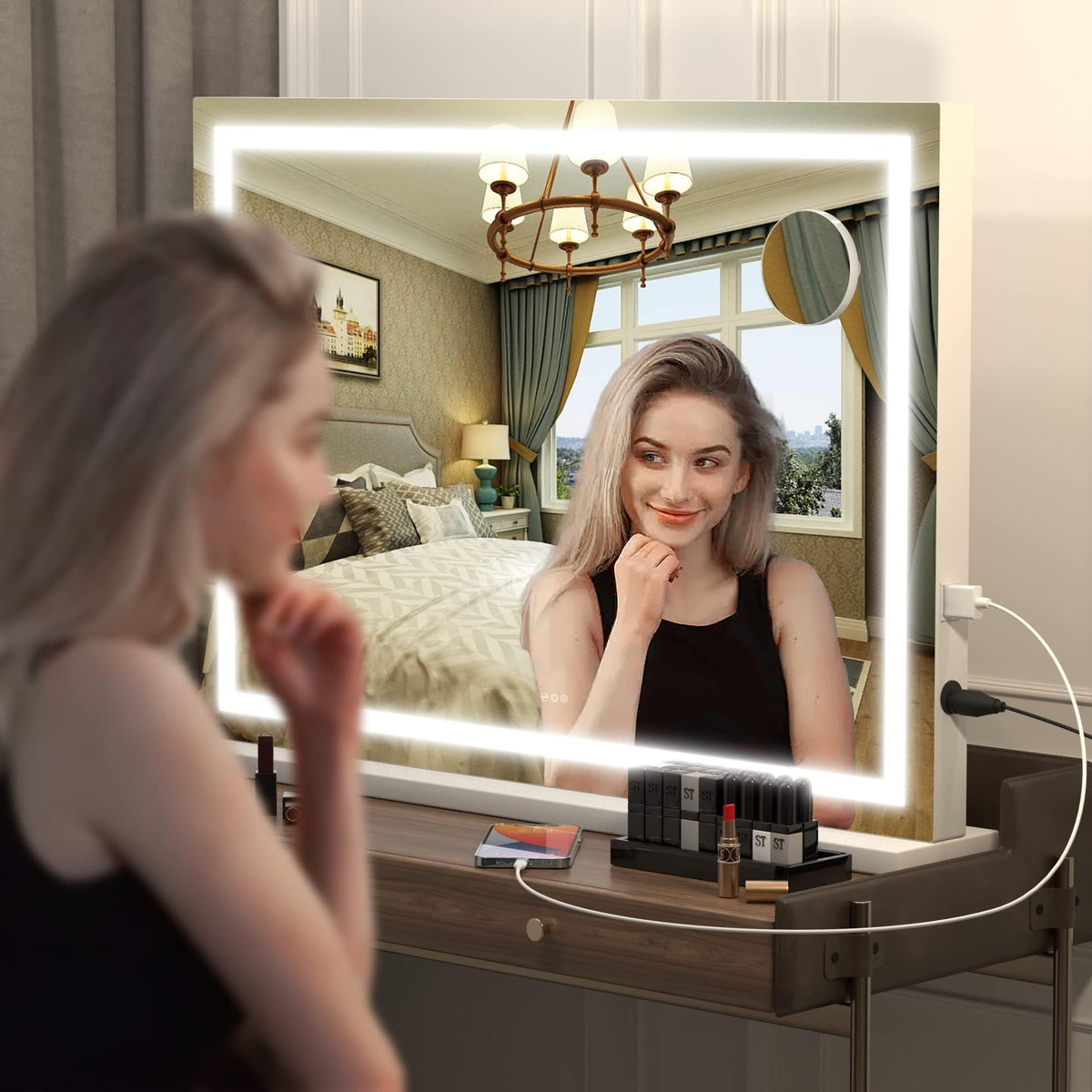 Hasipu versatile installation supports wall mounting or tabletop use
