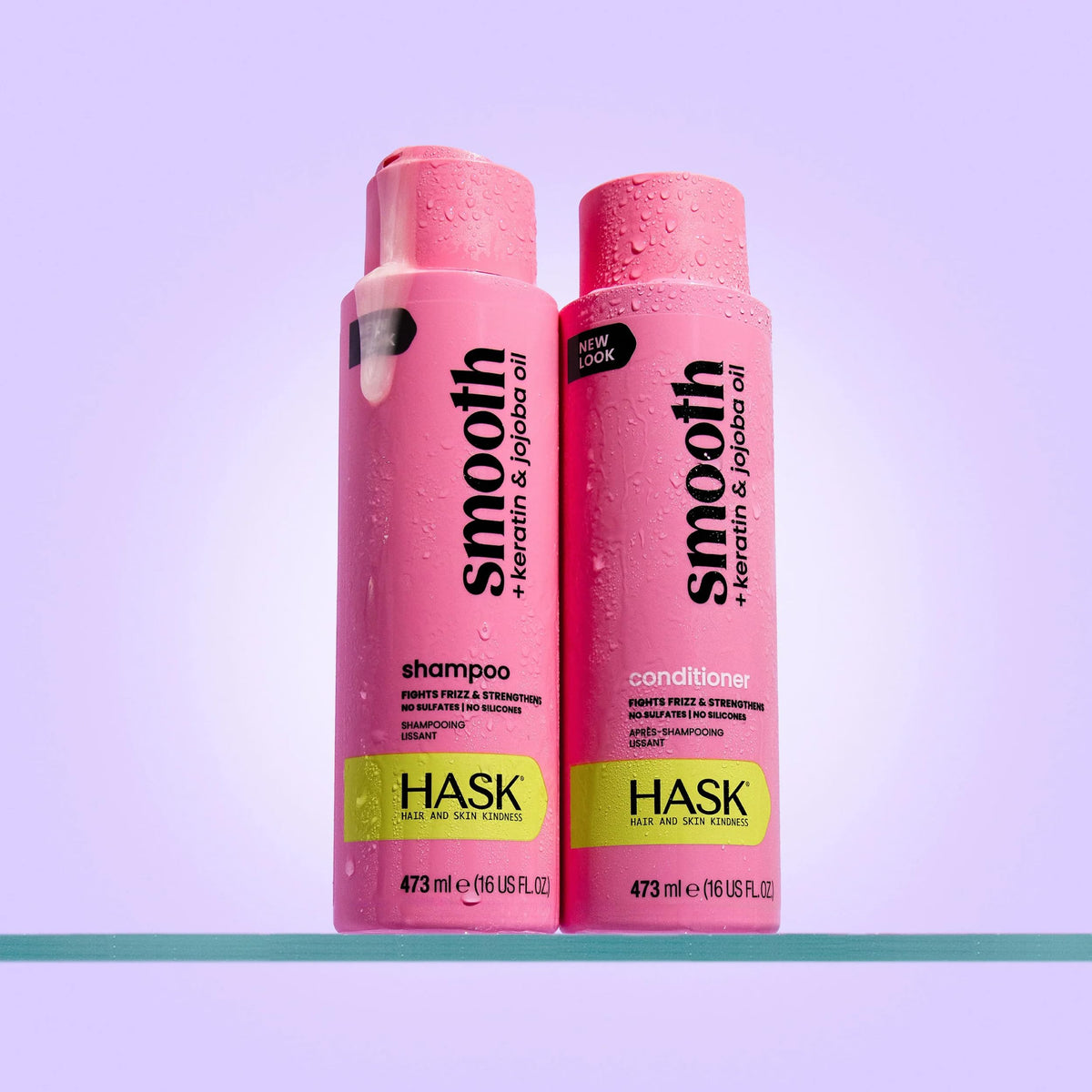HASK fragrance hints lychee apple melon for a refreshing scent