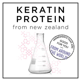 Frizz control with HASK Keratin Vials Shine Oil delivers sleek, controlled style.