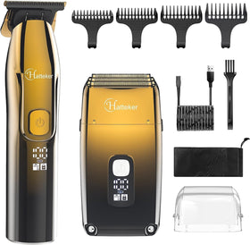 Hatteker bald head shaver front view for a smooth, quick shave.