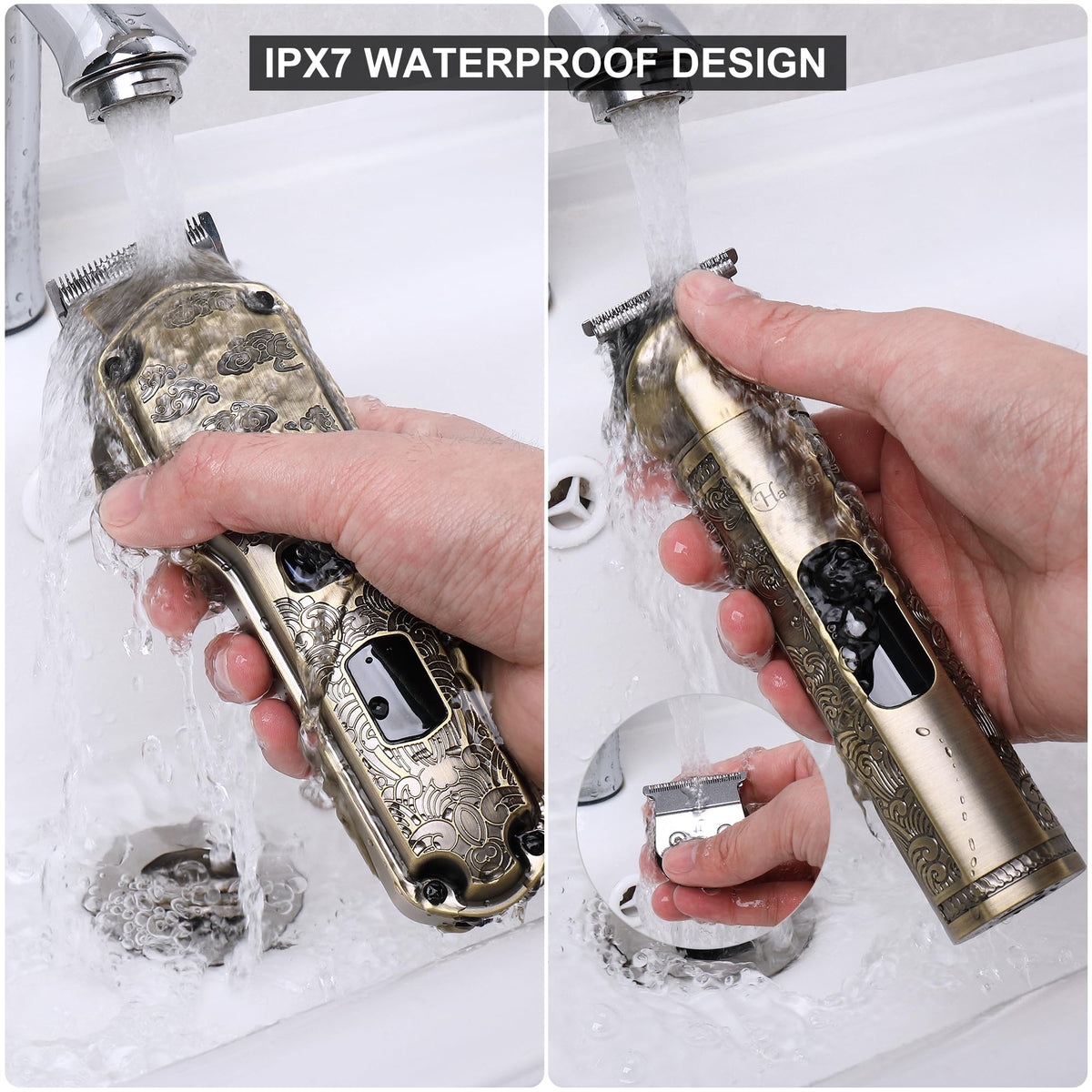 Hatteker long battery life with USB charging for on-the-go use