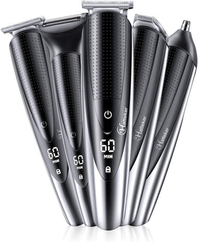 Hatteker waterproof body trimmer design allows rinsing under faucet after trimming