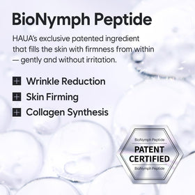 HAUA Bionymph Serum pump-dispense shot for controlled application