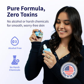 HAVEN SKIN Vitamin C Brightening formula supports an even complexion.