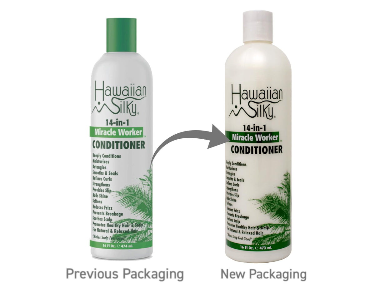 Hawaiian Silky Miracle Worker 14-in-1 aloe ingredient close-up for hydration