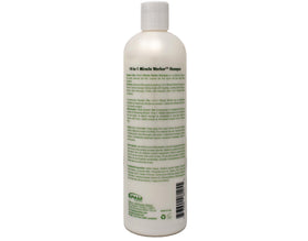 Shampoo bottle label highlights 14-in-1 benefits for versatile care
