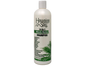 Bundle packaging front of Hawaiian Silky Miracle Worker two-step system