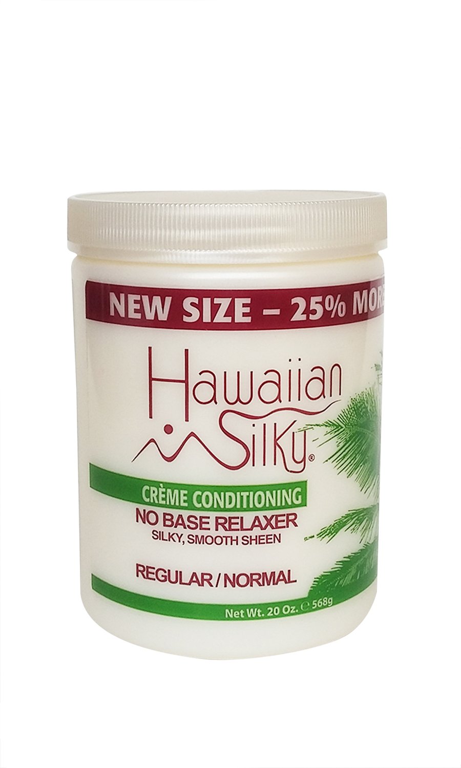 Hawaiian Silky no base relaxer bottle for smooth, professional application