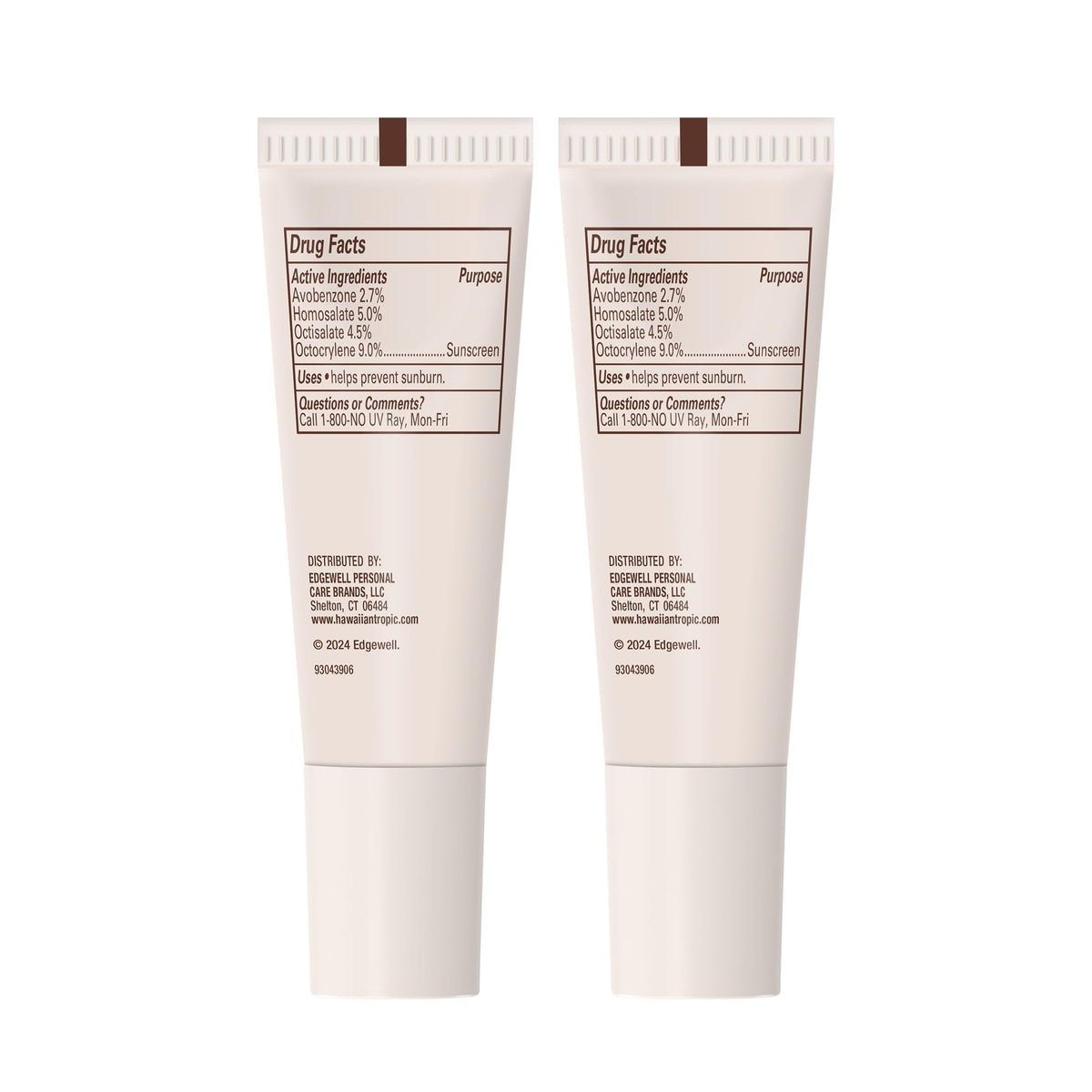 Hawaiian Tropic lip balm Island Coconut scent evokes tropical vibes