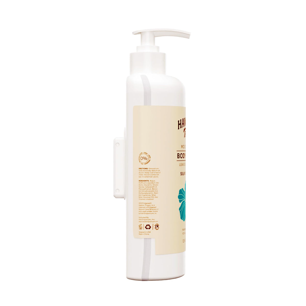 Hawaiian Tropic Silky Coconut shampoo bottle bulk 5-pack for hospitality.