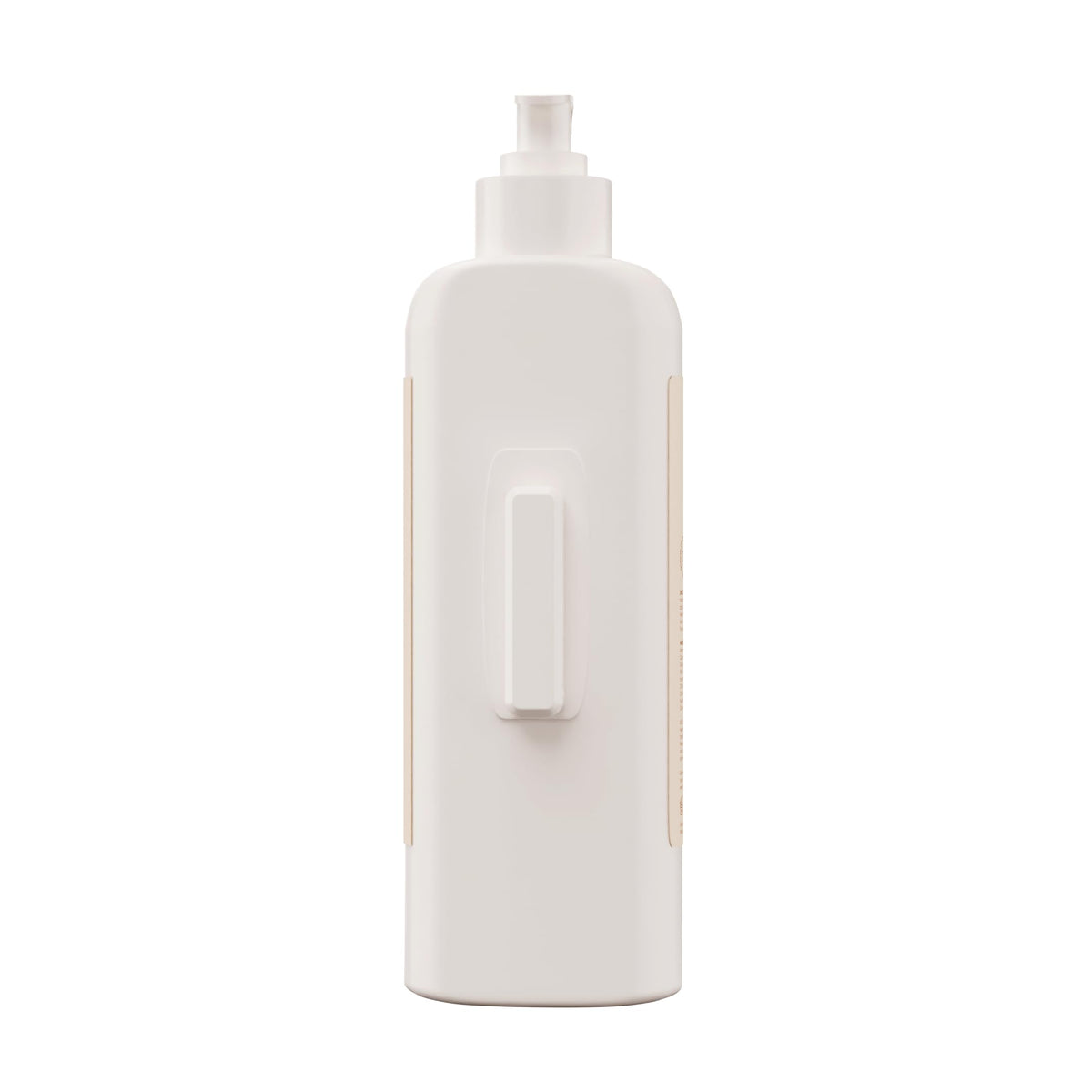 Space-saving floating bottles optimize small bathrooms and RV showers
