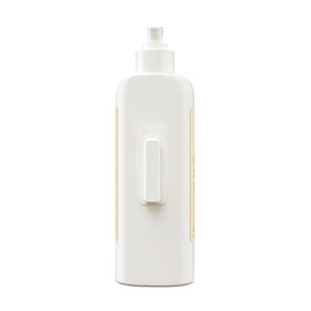 Hawaiian Tropic Silky Coconut shampoo bottle with easy-access design for busy bathrooms.