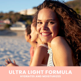 Hawaiian Tropic Sunless Tan Foam application glide promotes even color.