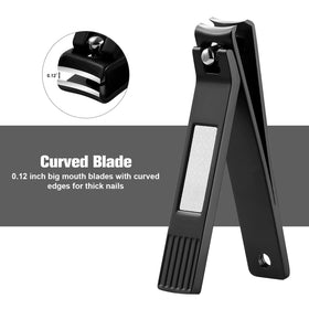 HAWATOUR toenail clipper designed for thick nails and efficient trimming.