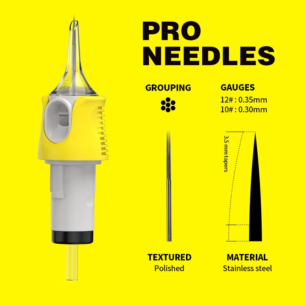 Hawink 23RM stainless steel needle tip for durability and precision.