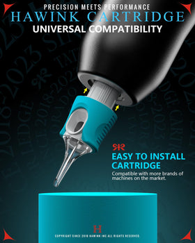 HAWINK disposable membrane blue packaging for safe single use