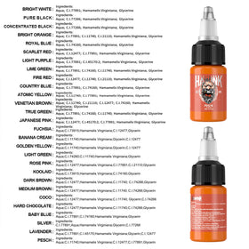HAWINK shading and liner inks designed for dynamic shading and clean lines