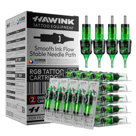 HAWINK tattoo needles cartridge universal compatibility for seamless use with most machines