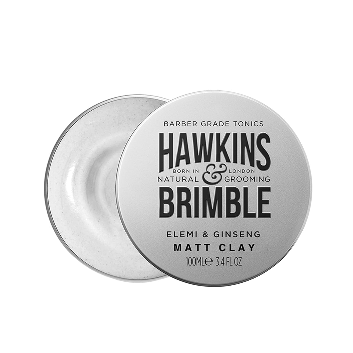 Hawkins & Brimble Matt Clay 100ml bottle for everyday styling.