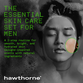 Hawthorne Face Moisturizer pump dispenses lightweight hydration for all day comfort.