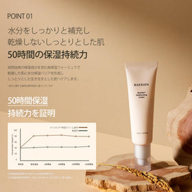 HAYEJIN RiceFila hyaluronic acids bottle signifies multi-level hydration support.