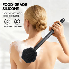 HAYSNA back scrubber is easy to clean and eco-friendly for everyday use.