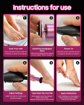 HayZBao foot file targeting calluses for smoother feet