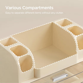 HBlife multi-use organizer brightens any vanity or desk setup.
