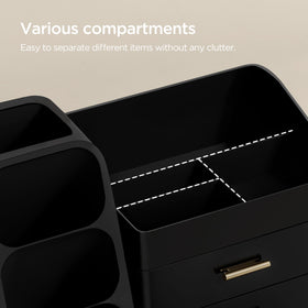 HBlife organizer for perfume, nail polish, and eyeshadow boosts on-desk convenience