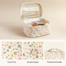 HBselect cotton travel bag small size, ideal for a compact pouch and daily essentials.