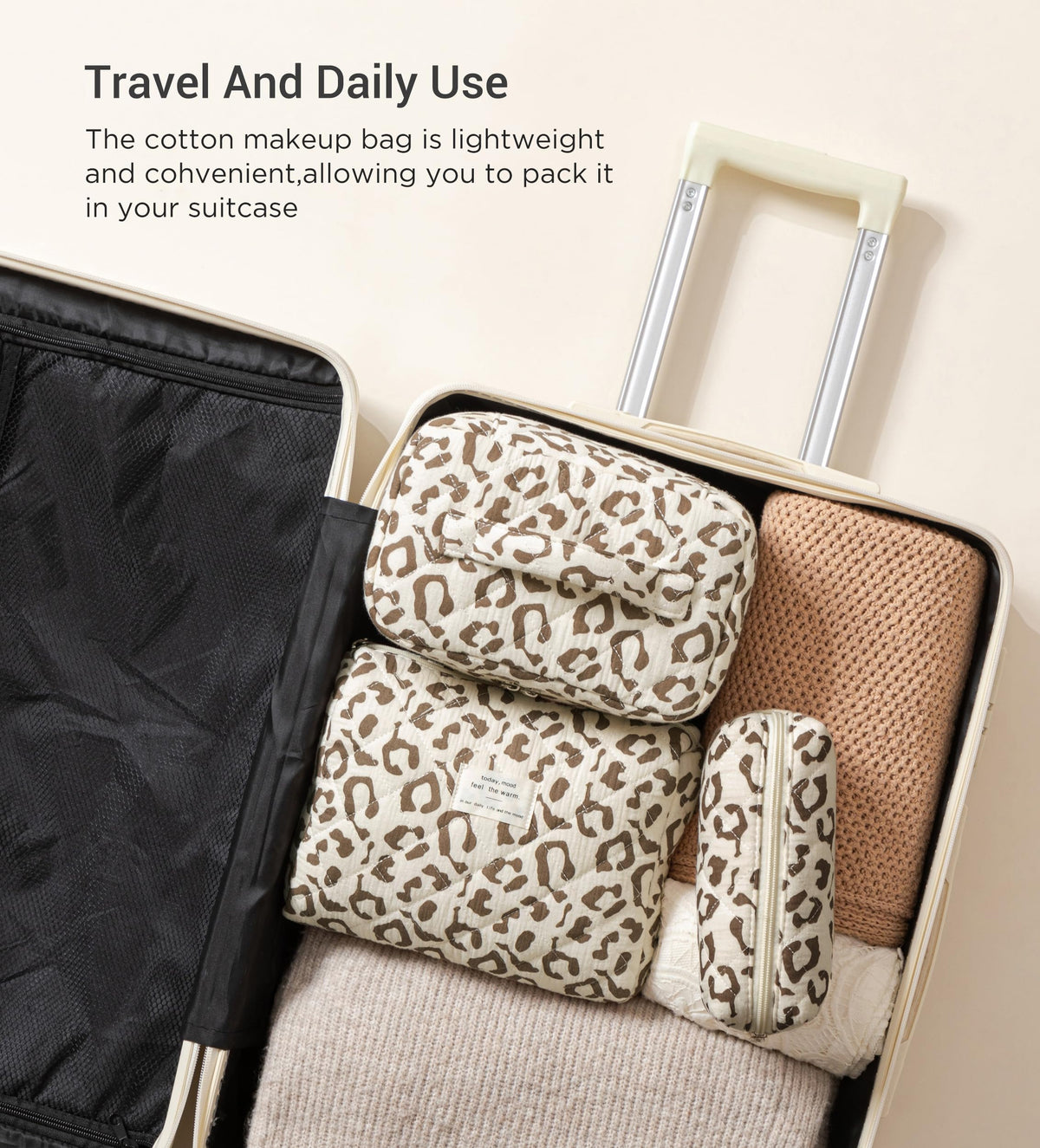 HBselect small cosmetic pouch ideal for brushes and pencils.